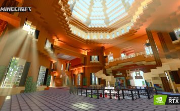 Nvidia udostępnia poradniki RTX dla twórców światów w Minecraft Minecraft RTX - Imagination Island