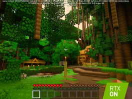 Gracz odtworzył w Minecrafcie cały kontynent Minecraft RTX