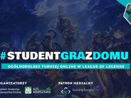 #studentgrazdomu – esportowa akcja AZS Warszawa i ALOG w czasach kwarantanny Student Gra z Domu