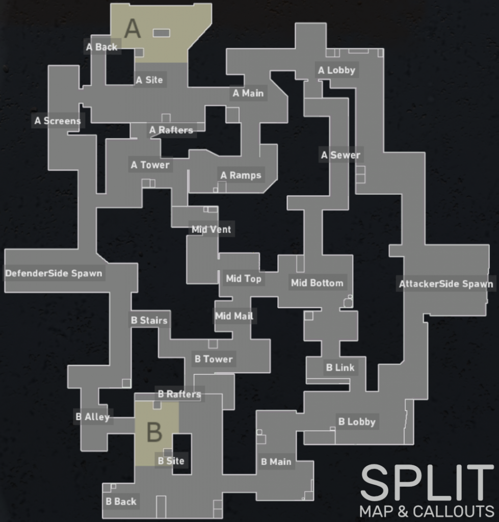 Valorant-Split-mapa