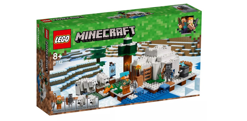 Lego Minecraft Igloo Niedźwiedzia Polarnego