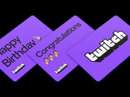 Twitch wprowadza karty upominkowe Twitch Gift Card