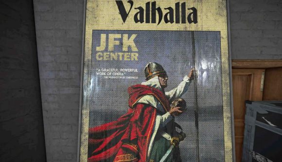 Assassin's Creed: Valhalla - plakat w The Divison 2