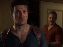 Uncharted – obejrzyj całe dwie sekundy filmu Uncharted 4 - Nathan Fillion