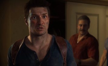 Uncharted – obejrzyj całe dwie sekundy filmu Uncharted 4 - Nathan Fillion