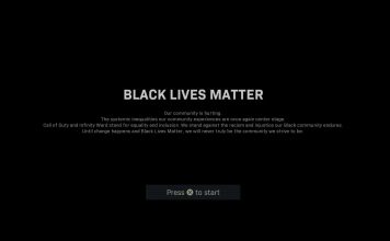 Call of Duty: Modern Warfare – ekrany ładowania zastąpione komunikatem o Black Lives Matter Call of Duty Black Lives Matter