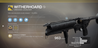 Destiny 2 – nowy egzotyk pozwala niemalże one shotować bossy Destiny 2 Witherhoard