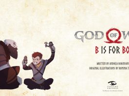 God of War już od września w formie książki dla dzieci God of War B is For Boy