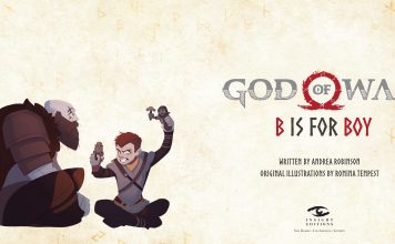 God of War już od września w formie książki dla dzieci God of War B is For Boy