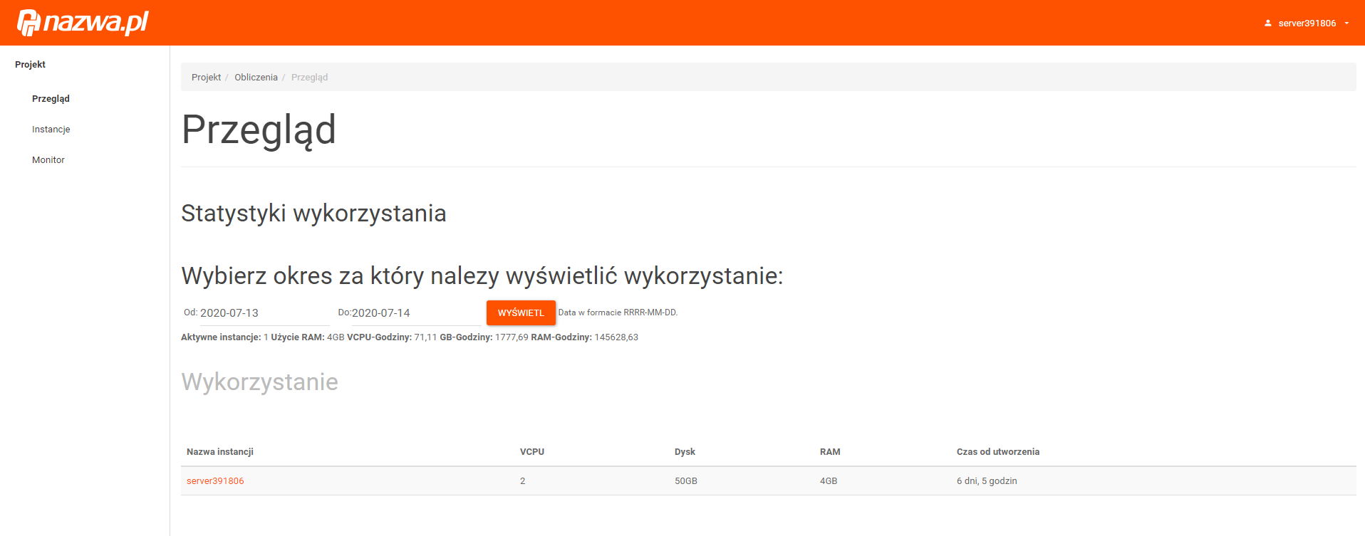 VPS Serwer Nazwa.pl