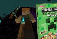 Płatki Minecraft – nowość dla graczy. W każdym pudełku przedmiot do gry płatki Minecraft