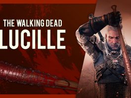 Wiedźmin 3 – Geralt jak Negan z The Walking Dead dzięki wyjątkowej broni Wiedźmin 3 The Walking Dead