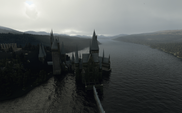 Hogwart i Godzilla pojawiły się w Microsoft Flight Simulator Microsoft Simulator Hogwart