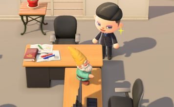 Animal Crossing: New Horizons – gracz odtwarza The Office na wyspie Animal Crossing: New Horizons The Office 2