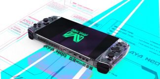 Aya Neo Founder, konsola przenośna z procesorem AMD Ryzen 4500U