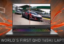 Eluktronics zaprezentował pierwszy na świecie laptop z ekranem 1440p i odświeżaniem 165 Hz