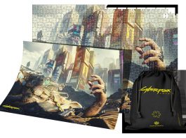 Good Loot przedstawia puzzle z motywami Cyberpunka 2007 puzzle Cyberpunk 2077