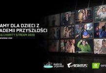 Nvidia Charity Stream 2020 – Gramy dla Dzieci z Akademii Przyszłości