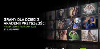 Nvidia Charity Stream 2020 – Gramy dla Dzieci z Akademii Przyszłości