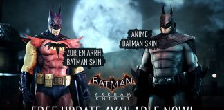 Batman: Arkham Knight – bezpłatna aktualizacja i 2 skórki w prezencie Batman Arham Knight