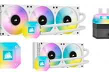 Zestawy AIO Corsair H150i /H100i Elite Capellix w bieli