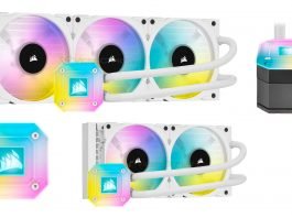 Zestawy AIO Corsair H150i /H100i Elite Capellix w bieli