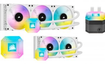 Zestawy AIO Corsair H150i /H100i Elite Capellix w bieli