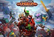 Minecraft Dungeons Howling Peaks DLC już dostępne dla graczy.