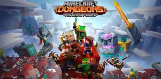 Minecraft Dungeons Howling Peaks DLC już dostępne dla graczy.