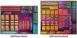 Wyciekły zdjęcia rdzenia AMD Ryzen 5000 APU „Cezanne”