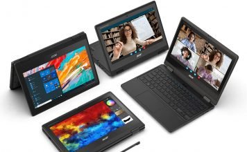 Acer wprowadza na rynek tanie laptopy TravelMate Spin B3