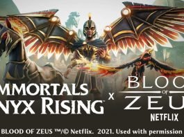 Immortals Fenyx Rising łączy się z Blood of Zeus Immortals Fenyx Rising