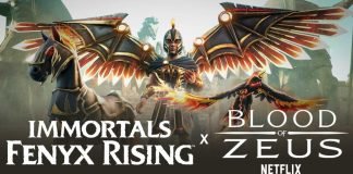 Immortals Fenyx Rising łączy się z Blood of Zeus Immortals Fenyx Rising