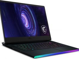 Laptop MSI z GeForce RTX 3070 Max-P jest o 30% szybszy od wersji Max-Q