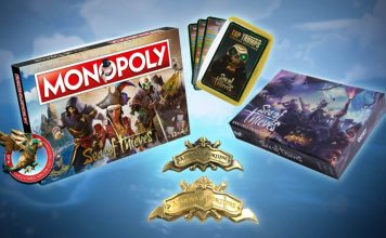 Sea of Thieves z własnym zestawem do Monopoly Sea of Thieves Monopoly