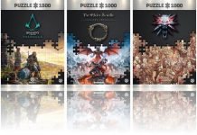 Nowe puzzle z Wiedźminem, Cyberpunkiem i innymi grami puzzle wiedźmin