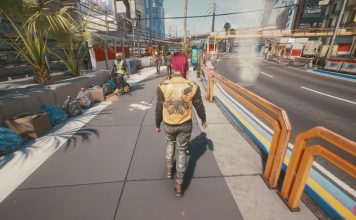 Cyberpunk 2077 dostaje działający (prawie) mod TPP Cyberpunk 2077 mod TPP