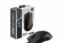 Przetestowaliśmy nową myszkę MSI Clutch GM41 Lightweight MSI GM41