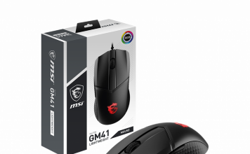 Przetestowaliśmy nową myszkę MSI Clutch GM41 Lightweight MSI GM41