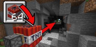 Minecrat – gracz stworzył seryjny dynamit do kopania długich tuneli Minecraft TNT