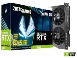 ZOTAC Geforce RTX 3060 pojawił się w sprzedaży w Serbii