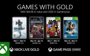 Games with Gold – znamy propozycję Microsoftu na marzec Games with Gold