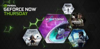 Usługa GeForce NOW otrzymuje 12 nowych gier