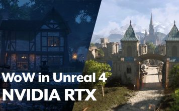 World of Warcraft z Ray Tracingiem w Unreal Engine 4 World of Warcraft Unreal Engine 4