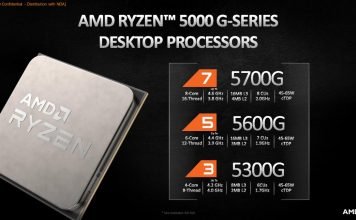 AMD wprowadza na rynek procesory Ryzen 5000G ze zintegrowanym układem graficznym