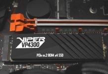 Patriot Viper prezentuje nowy superszybki dysk SSD M.2 PCIe Gen4 x4 – VP4300