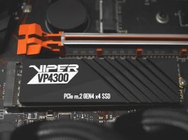 Patriot Viper prezentuje nowy superszybki dysk SSD M.2 PCIe Gen4 x4 – VP4300