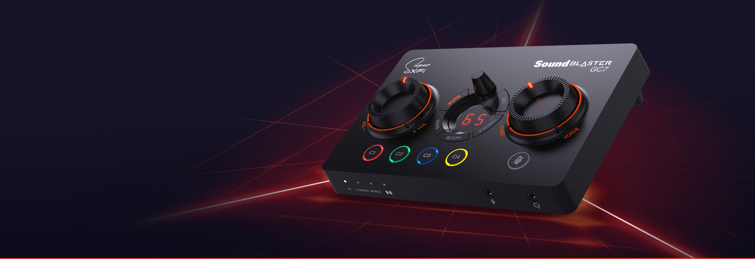 Внешняя звуковая карта creative sound blaster gc7 обзор