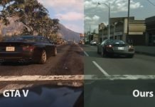 GTA V prezentacja fotorealistycznej grafiki przy użyciu uczenia maszynowego