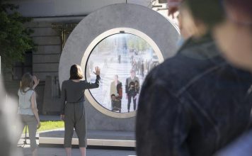 W Lublinie powstał portal łączący miasto z Wilnem Portal - Ośrodek Międzykulturowych Inicjatyw Twórczych "Rozdroża"